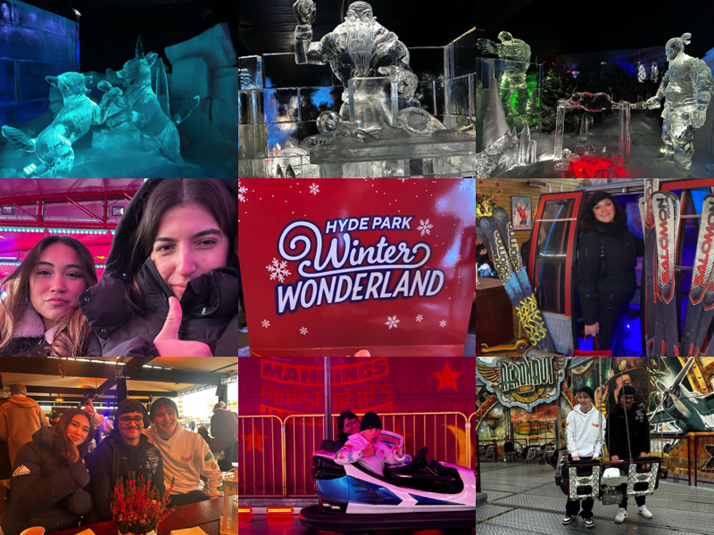 Attraction review teens Winter Wonderland Hyde Park 2023 college