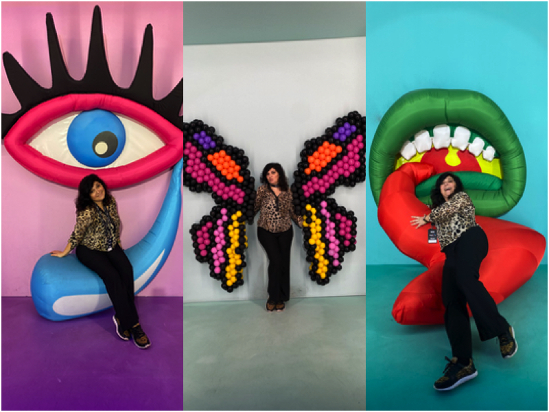 emotion air balloon museum collage