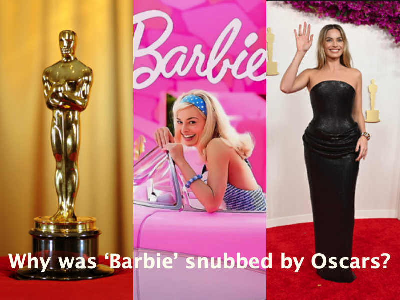 Why was ‘Barbie’ snubbed by Oscars? london mums magazine collage