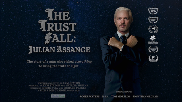 julian assange documentary poster