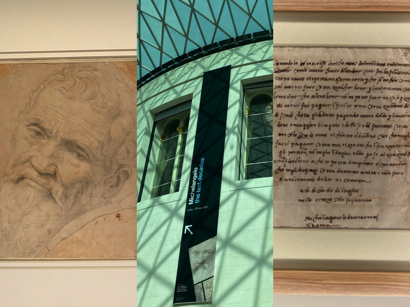Michelangelo the last decades british museum exhibition london mums magazine collage