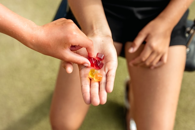 candies gummies
