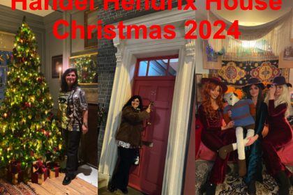 Handel Hendrix House Christmas 2024 london mums magazine collage
