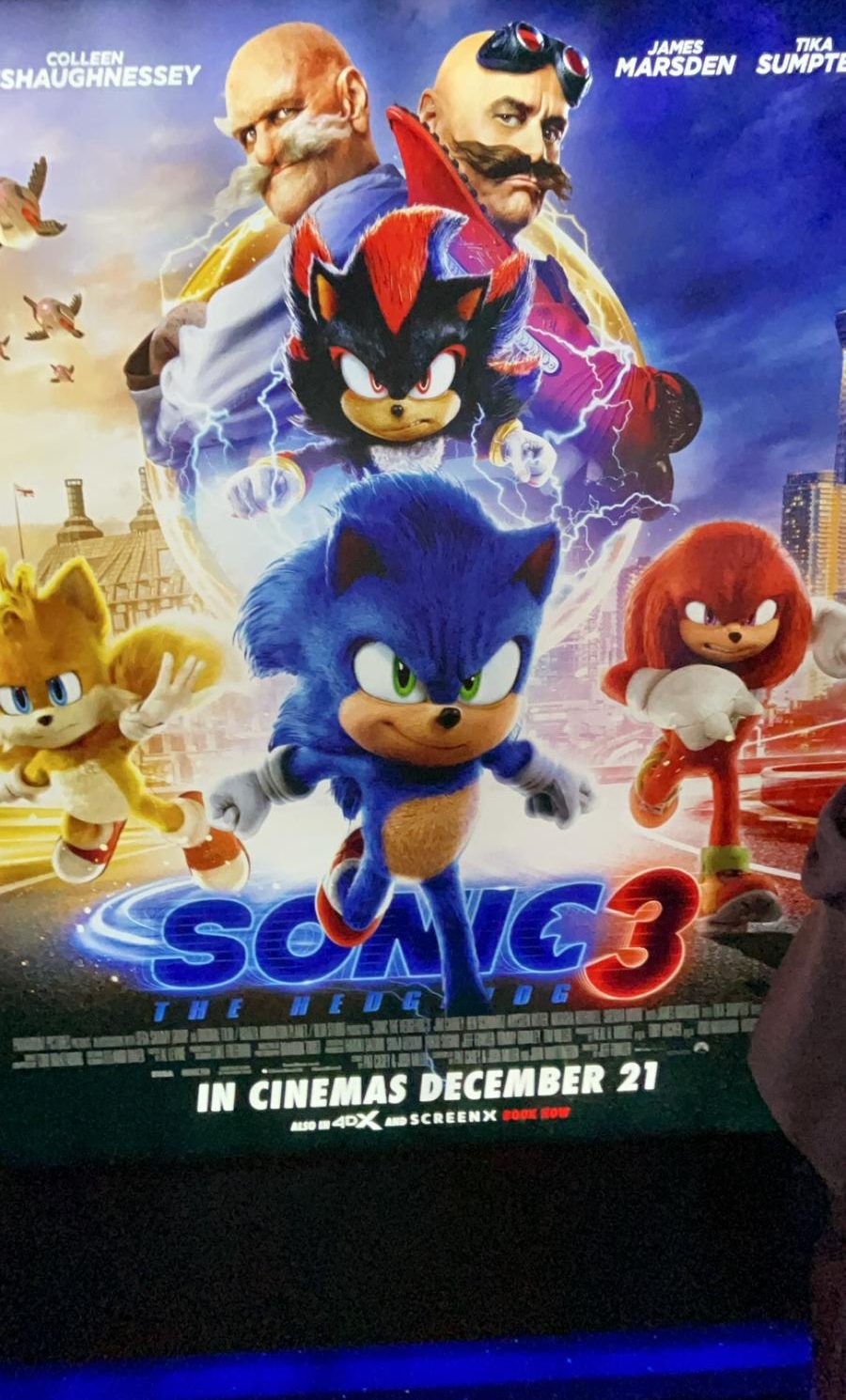 sonic 3 poster