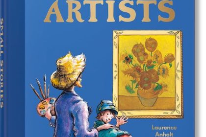 Small Stories of Great Artists by Laurence Anholt book cover
