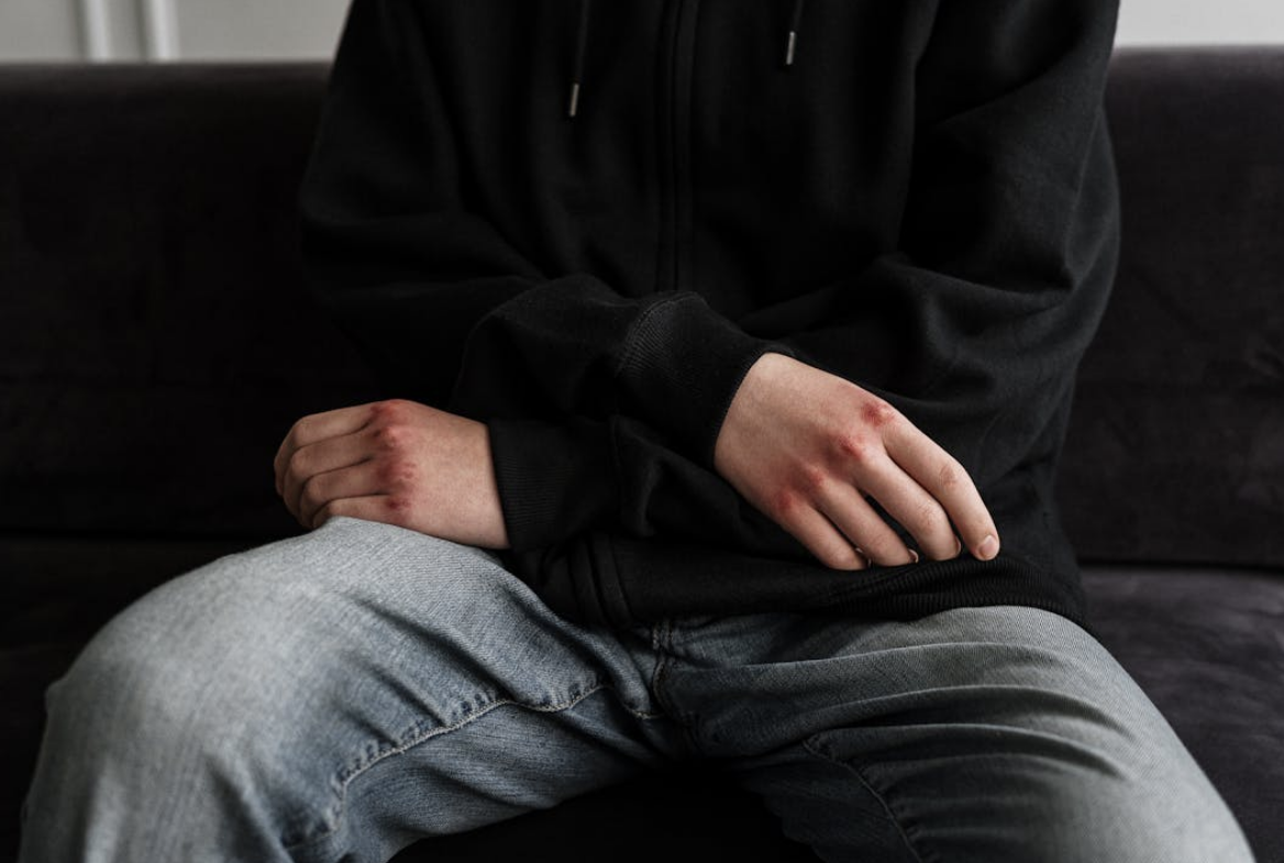 wounded teenager