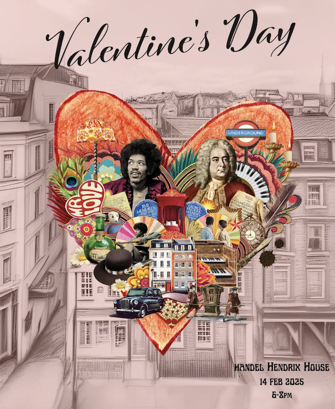 Valentine's evening at Handel Hendrix House