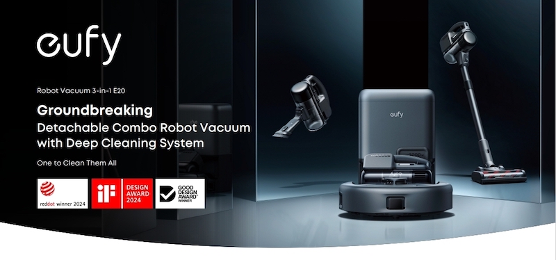 Eufy 3-in-1 E20 Robot Vacuum