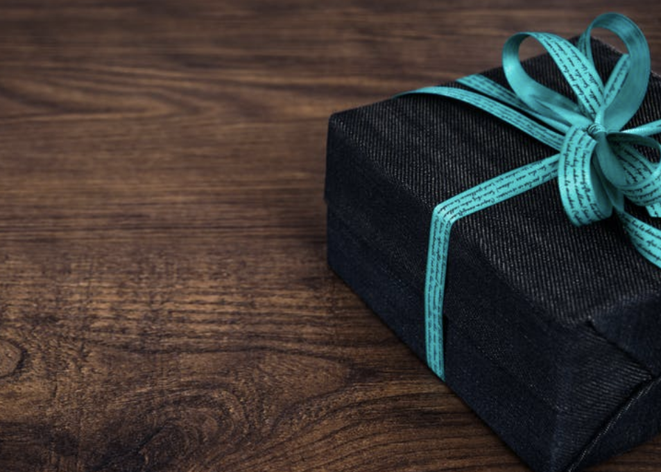 wrapped gift