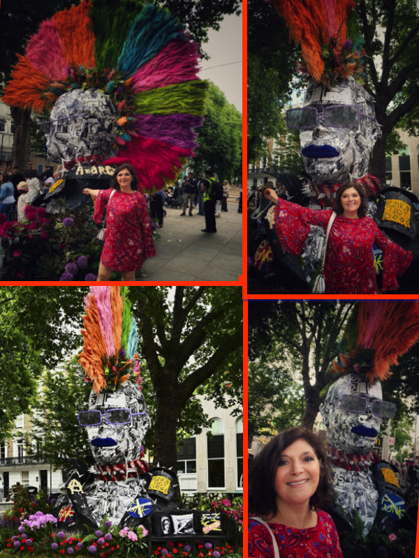 chelsea in bloom 2025 punk installation collage london mums magazine