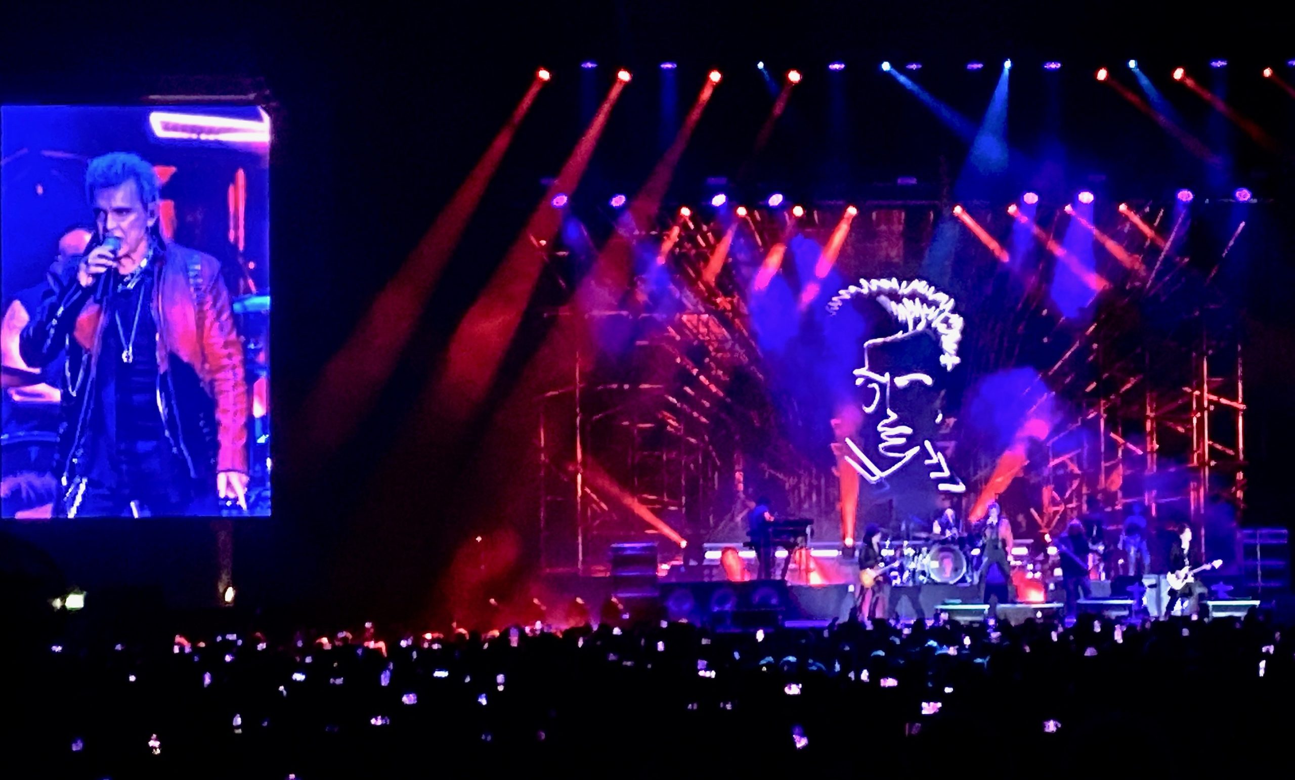 Billy Idol at Wembley – Still Dancing, Still Defiant, Still Our Rebel Yell Hero posing for london mums magazine